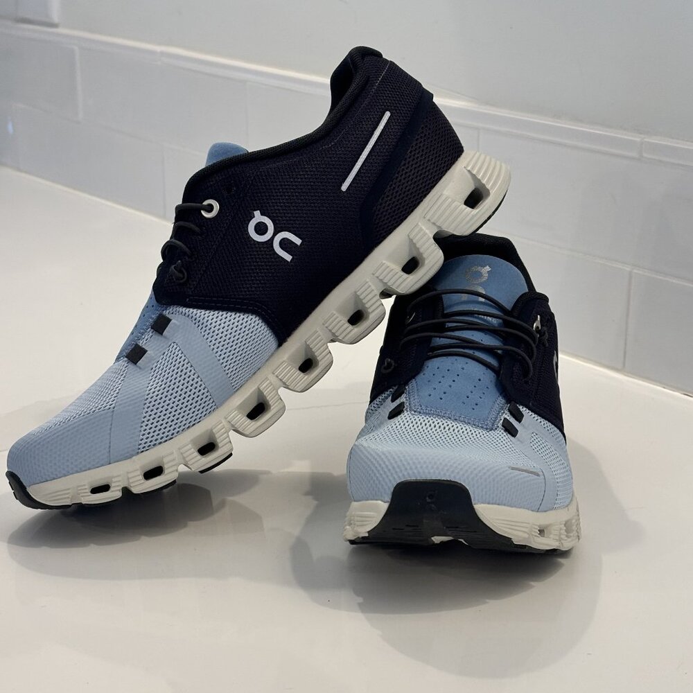 On Cloud 5 Midnight/Chambray Mens Size 9